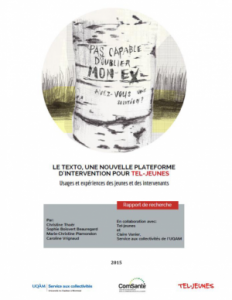 rapport tel jeunes